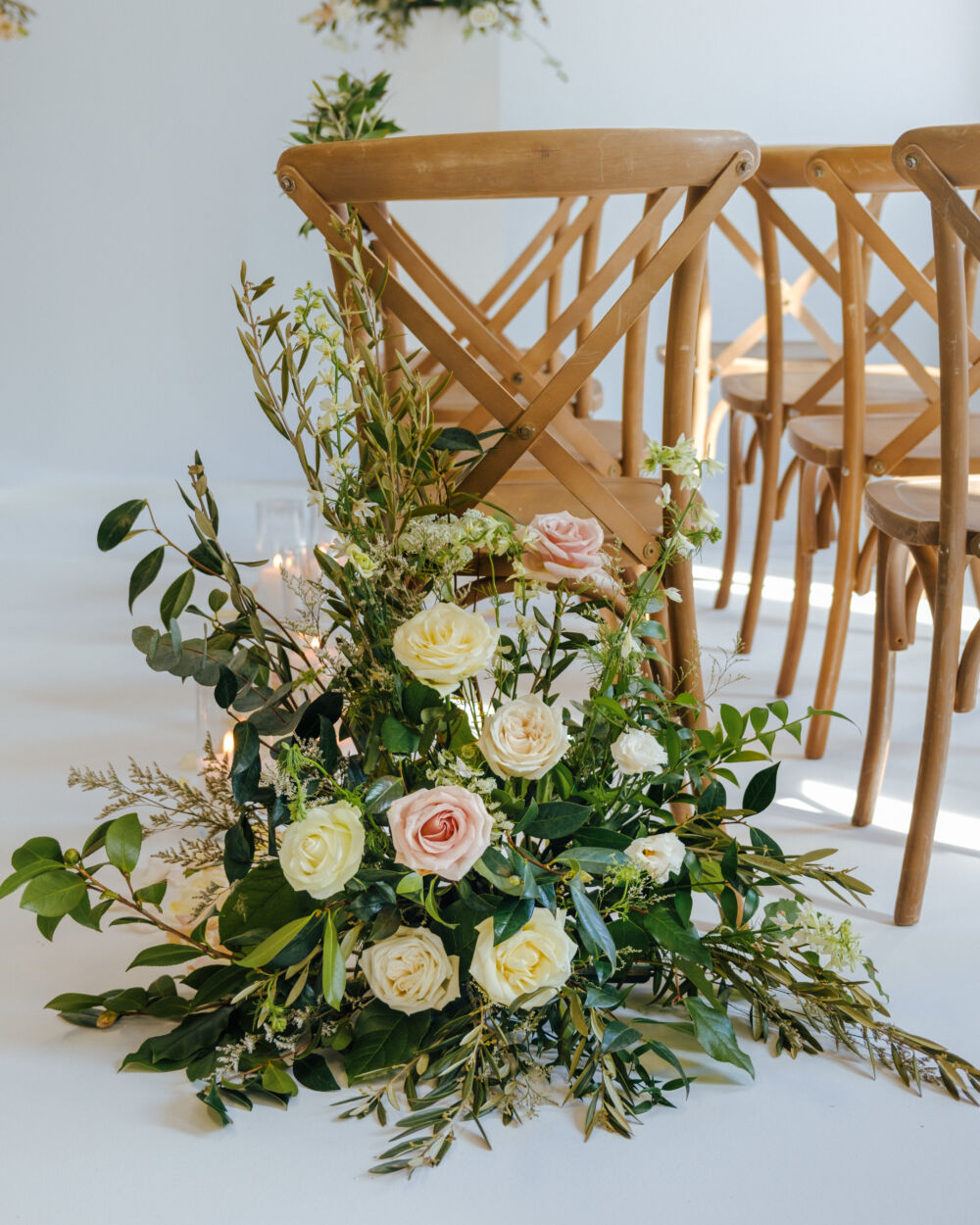 Floral Hedge - Amborella Wedding Calgary